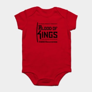 Blood of Kings Black Baby Bodysuit